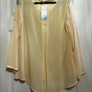 Womens Large long sleeve blouse